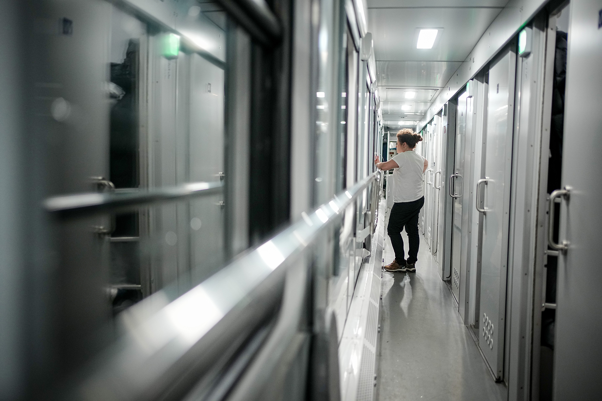 Вагон поезда "УЗ"